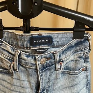Aeropostale Light Blue Flare Jeans in great condition used twice only.